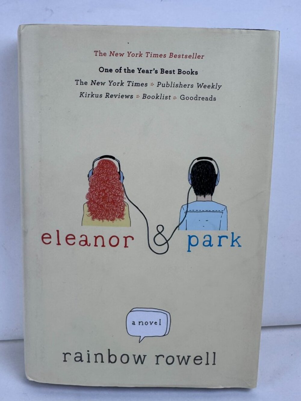 Eleanor and Park by Rainbow Rowell Hardcover Book 2013 ISBN 9781250012579